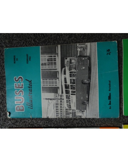 Buses 1962 Magazine collection